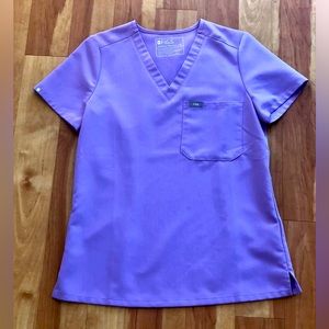 FIGS Women’s Catarina Top in Lilac Dawn Size XS